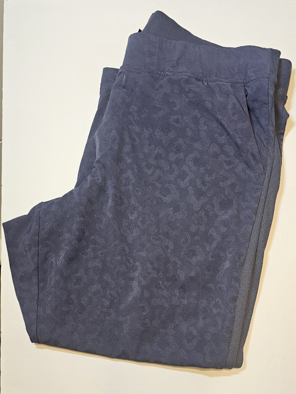Women's Athleta Brooklyn Textured Ankle Pant, Purple, Size 18